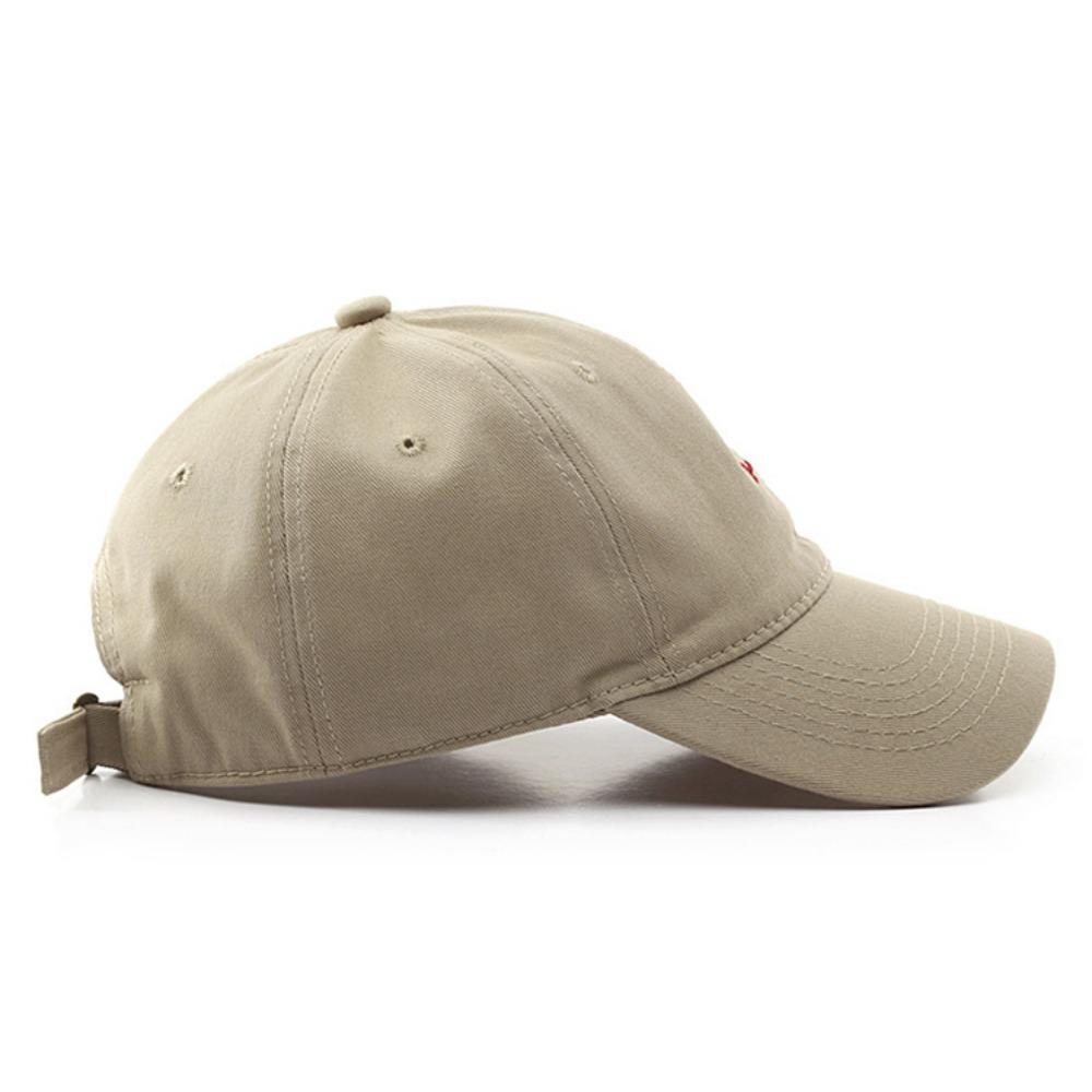 Men Cap Fish Embroidery Japanese Style Harajuku Baseball Caps Snapback Dad Caps Women Fitted Hat Beige