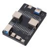 Data Cable Detection Board Multifunctional 32 LED Indicator Lights USB3.2 RJ45 Data Line Type C Tester Board