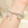 New Mori Super Immortal Starry Sky Half Bracelet Female ins Wind Sweet and Versatile Student Bracelet Direct Sales Jewelry