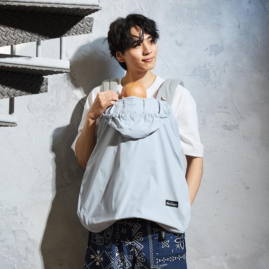 BabyHopper Baby Hopper WT Baby Gray Baby Carrier Stroller Summer Cool Feel CKBH0120005 Cape/Mist