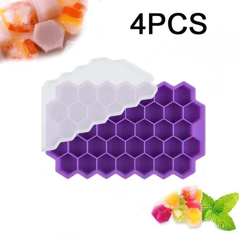 148 Grid Ice Cube Tray Silicone Mold Ice Cube Tray Mold Ice Cube Maker Non-toxic Durable Bar Pub Wine Blocks Maker