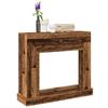 Fireplace Surround Old Wood 100x30x87.5 Cm Engineered Wood