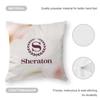 Federa Sheraton Hotel Moda Anti-acaro Cuscino Cerniera invisibile Peluche corto setoso Copricuscino per divano