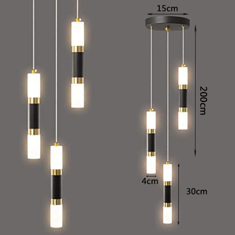 2025 Minimalist Pendant Light for Living Room, Bedroom, Staircase, and Restaurant