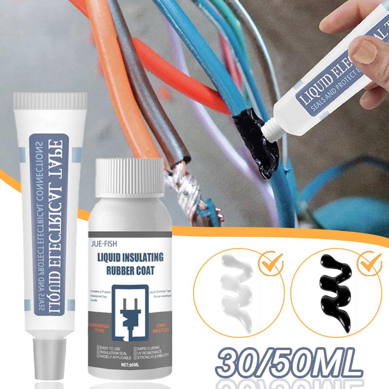 

30/50ML Жидкость Изоляция Высокотемпературный Клей Водонепроницаемый Анти УФ Лампа Изоляция Электрический Герметик Жидкая Лента Паста