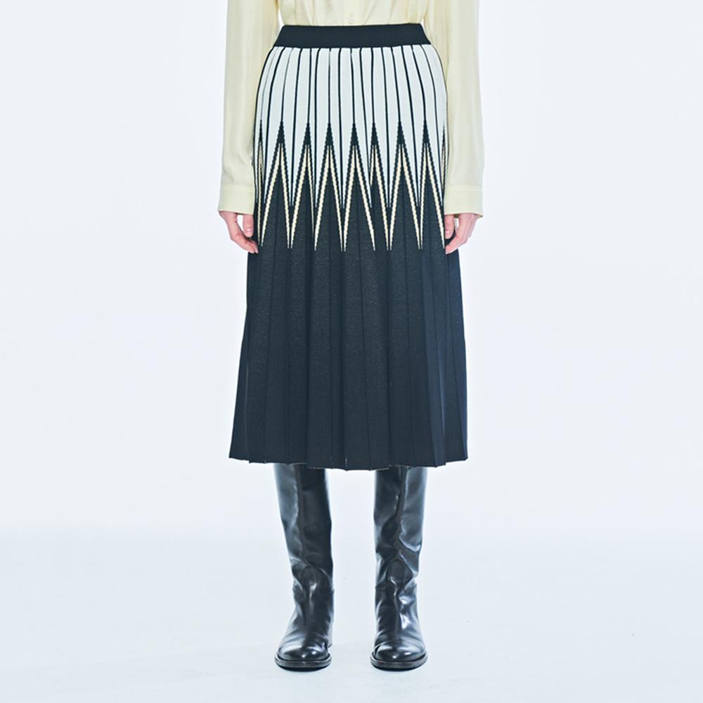 Publica X Zabar Knit Skirt Beige