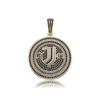 European & American Hip-Hop Football Club Badge Pendant with Colorful Drip Oil - Fan Commemorative Medal Necklace
