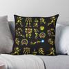 Super Metroid Samus Aran Square Pillowcase Polyester Linen Velvet Printed Zip Decor Home Cushion Cover