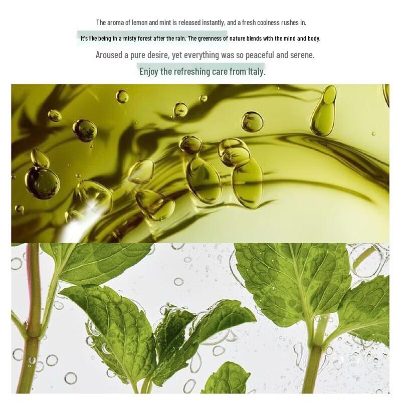 FIORI Italian Eucalyptus Mint Shower Gel 520ml