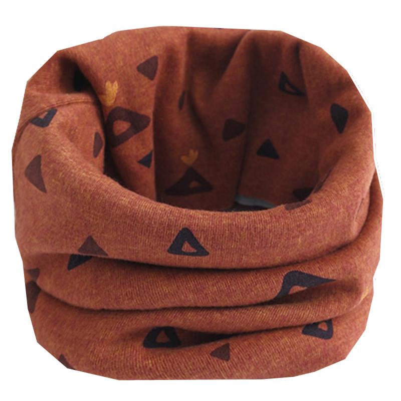 Nová jarní podzimní dětská šála Módní dětská bavlněná šála pro chlapce a dívky Šála s O-kroužkem Dětský límec Dětská nákrčník