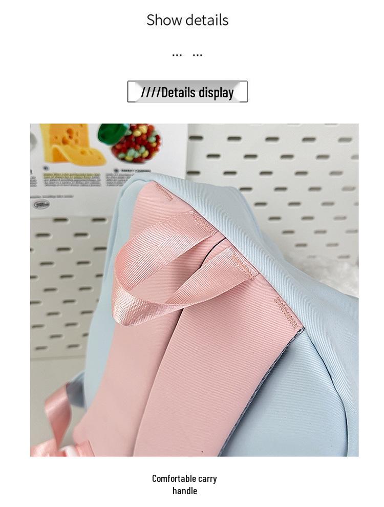 Cute Cartoon Bear Backpack for Women and Students - Mori Style Shoulder Bag