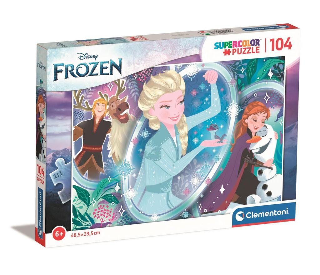 104-piece Puzzle. Super Color. Frozen 257379