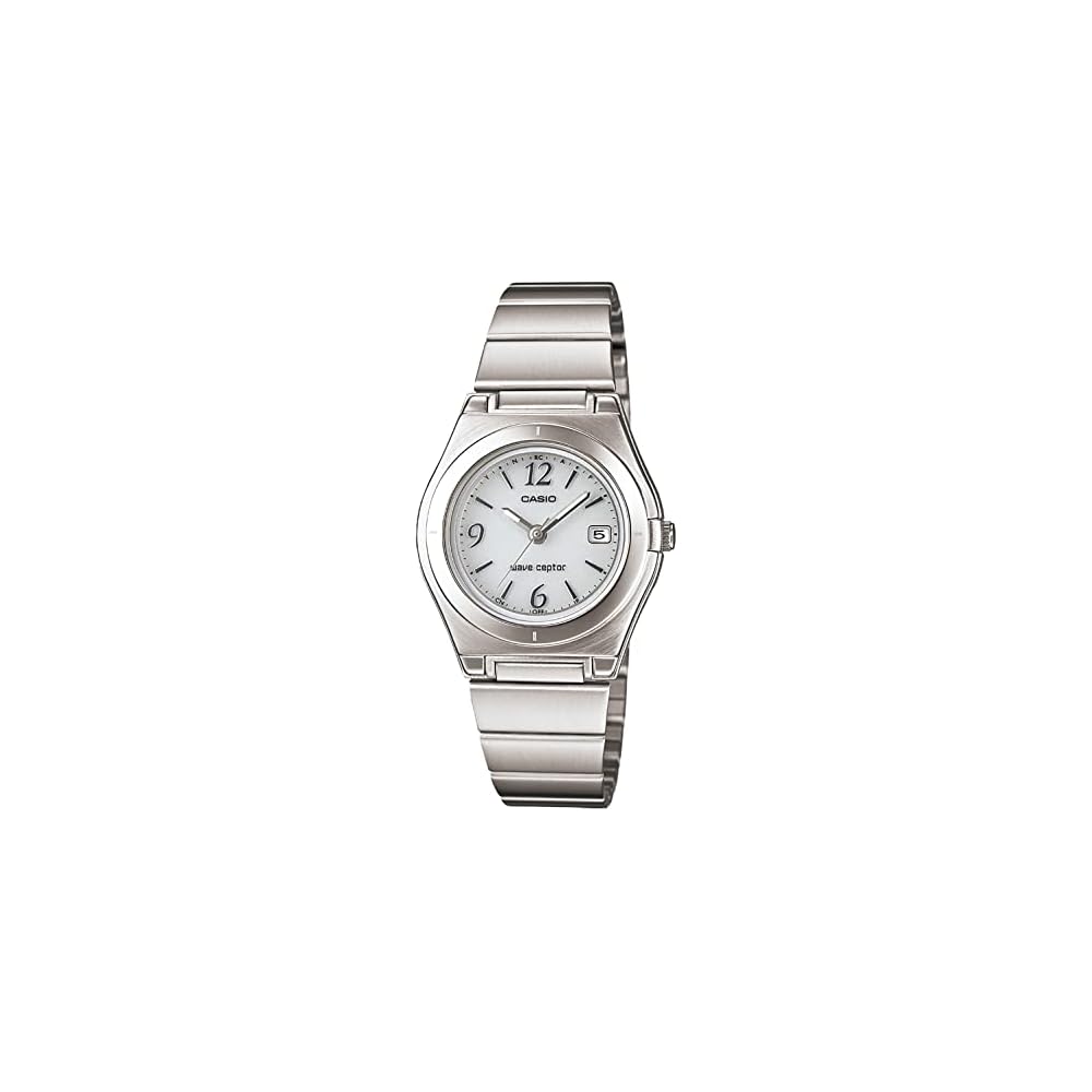 Casio Waveceptor Solar Radio-Controlled Watch LWQ-10DJ-7A1JF Women s White