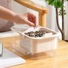 Double Layer Snack Holder Phone Holder Slot Snacks Dry Fruit Box Fruit Draining Basket  Household