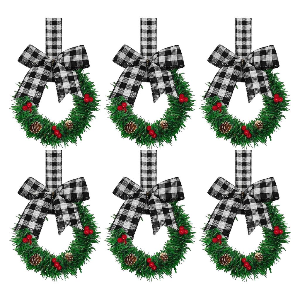 Pinecone Garland Christmas Vine Christmas Red Decoration Hanging For Garden Small Flower Wreath Memorial Day For Front Door