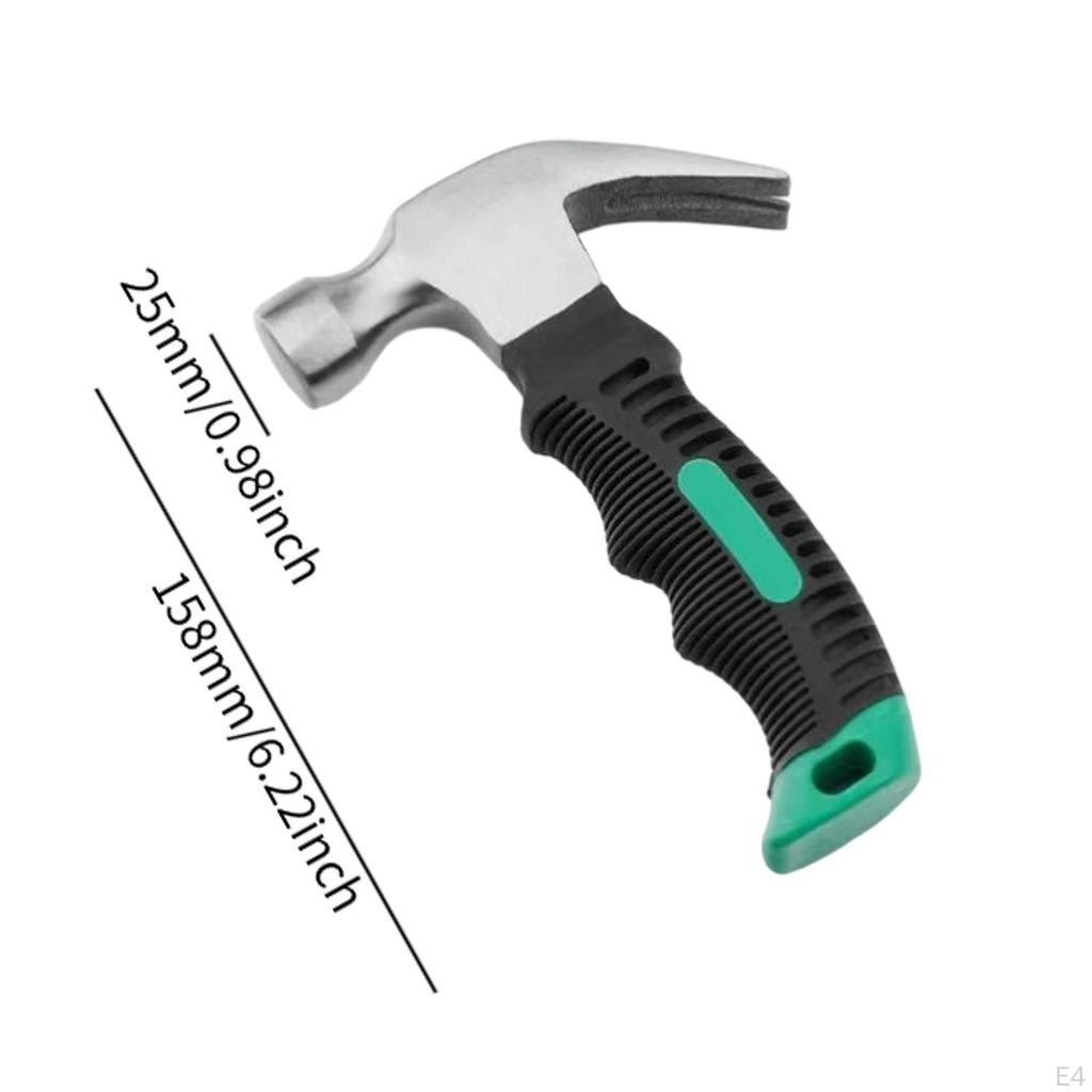 Carbon Steel Claw Hammer, Ergonomic And Comfortable Handle, Portable, Professional, Labor-Saving,