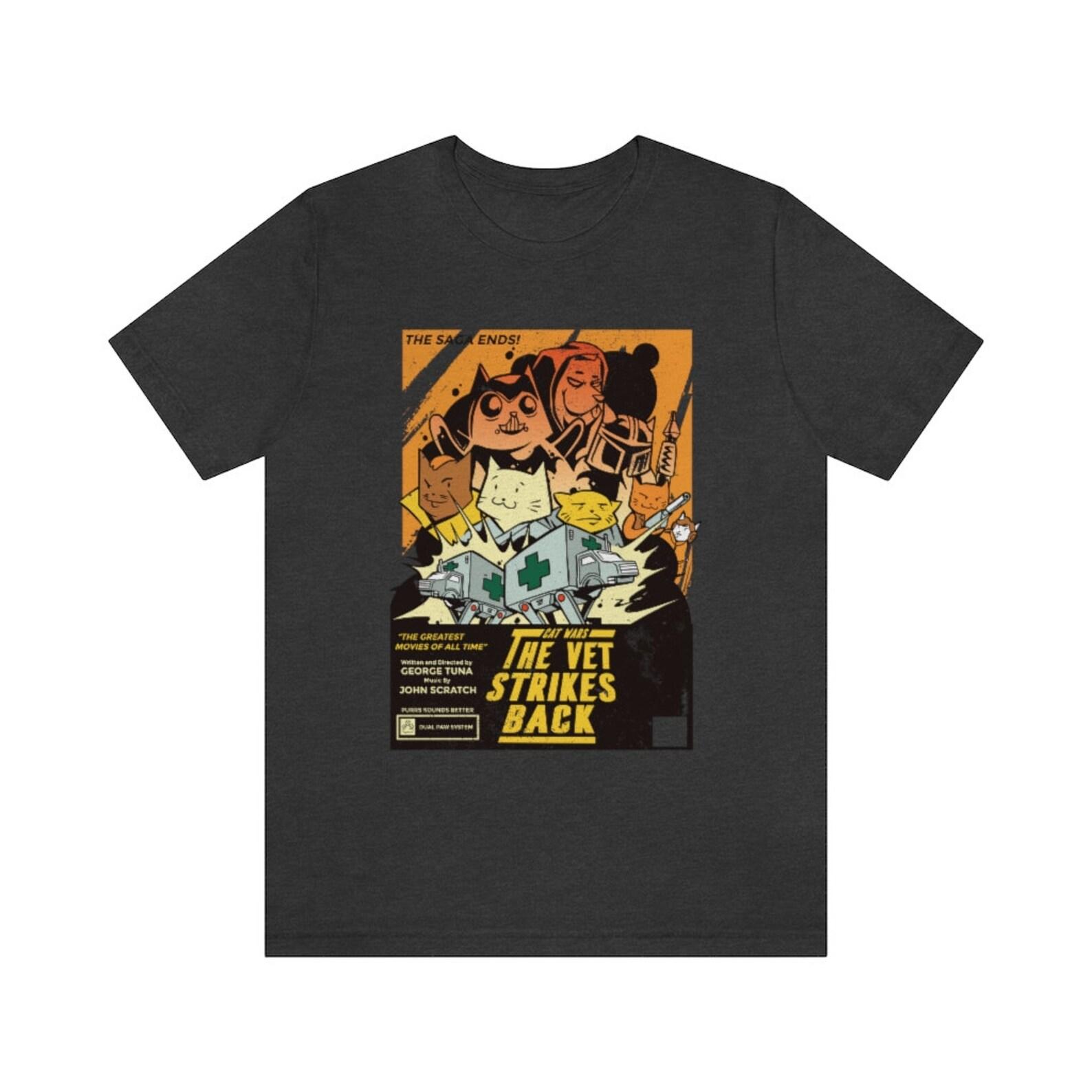 Vet Strikes Back- Empire Strikes Back Parody Short Sleeve Tee 140
