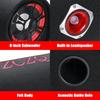 480W 10Inches 12V/24V Car Audio Active Subwoofer Bass Tube LED Bluetooth Speaker Box HiFi Home Car Amplifier Speakers Bass