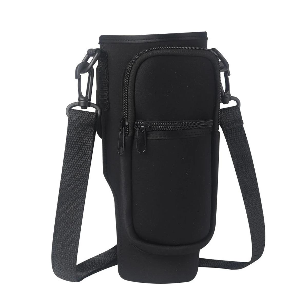 

Сумка для переноски бутылок с водой Leeseph с регулируемым плечевым ремнем, для стакана 40 унций с ручкой для бутылок с водой, лучший подарок