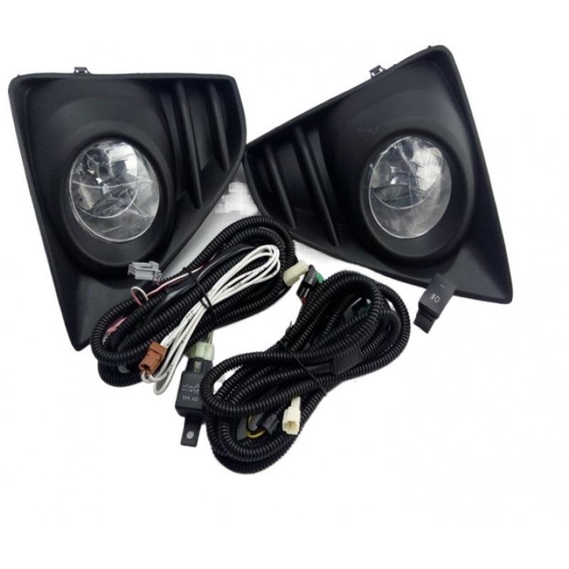 Compatible Fog Lights for Toyota Yaris L (14-model) - Front and Replica Versions