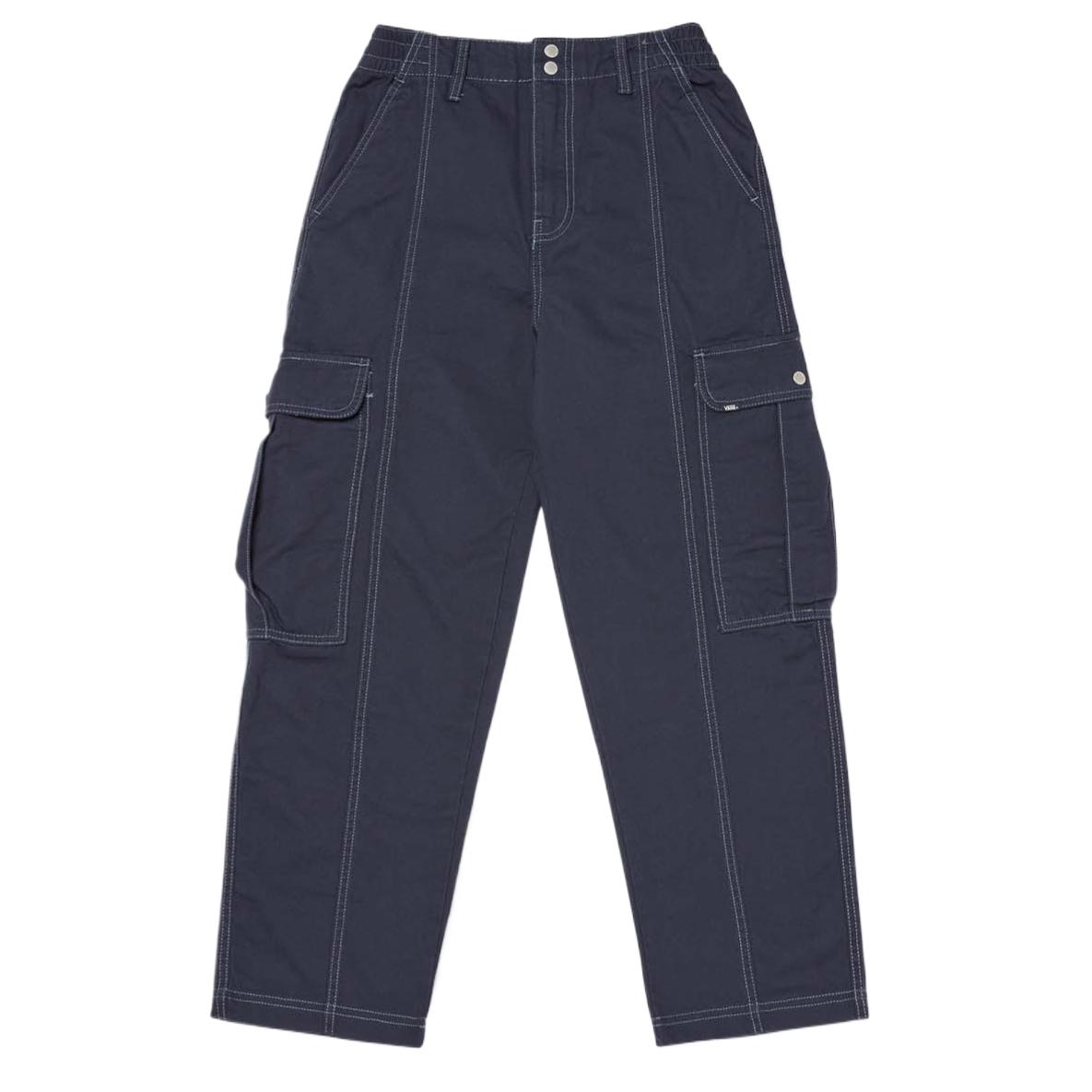 

Vans Soft Texture Breathable Work Casual Pants Men pants Gray Blue VN000NF3JDU