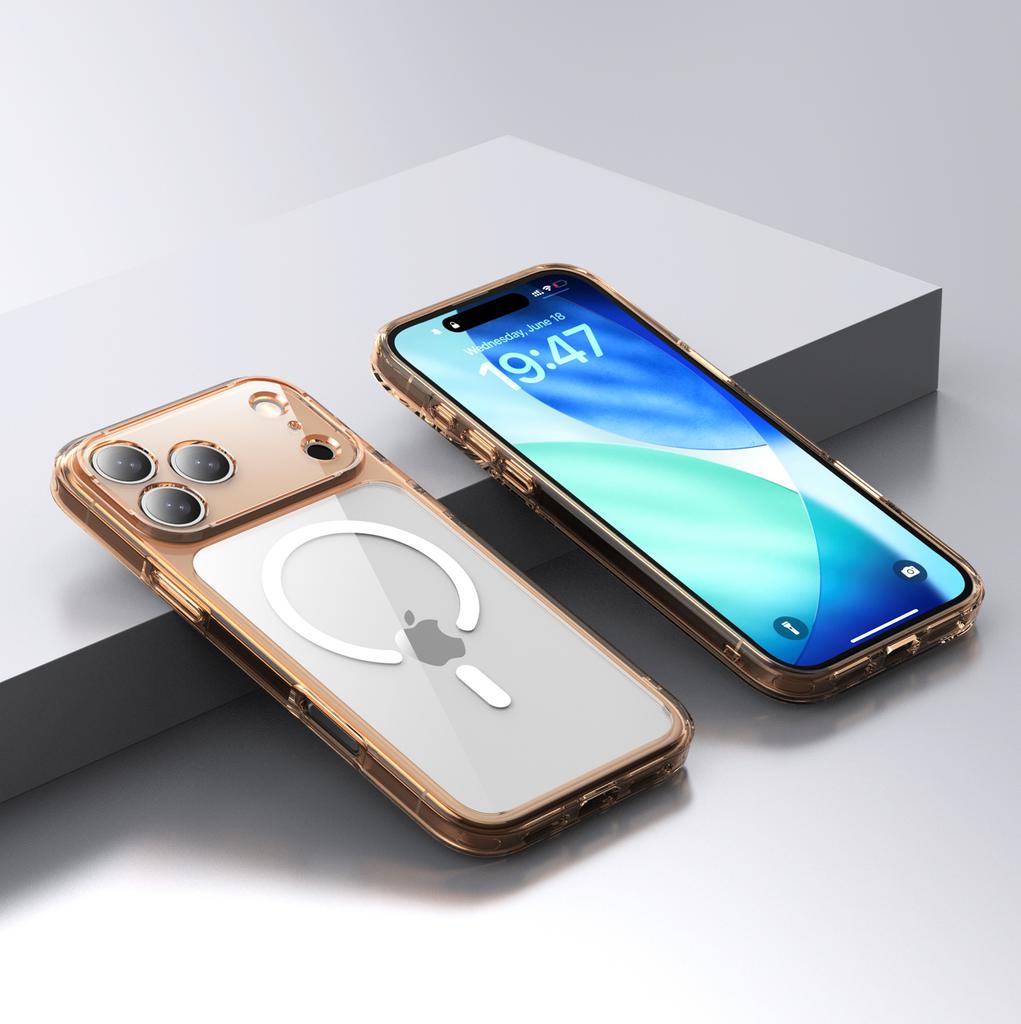 For iPhone 17 Pro Max  Air Case Magsafe Clear Airbag Corners Heavy Duty Rugged Drop-proof Cover Shell
