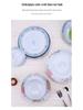 Retro Ceramic Porcelain Microwave-Safe Bowl Set - Chinese Style Tableware
