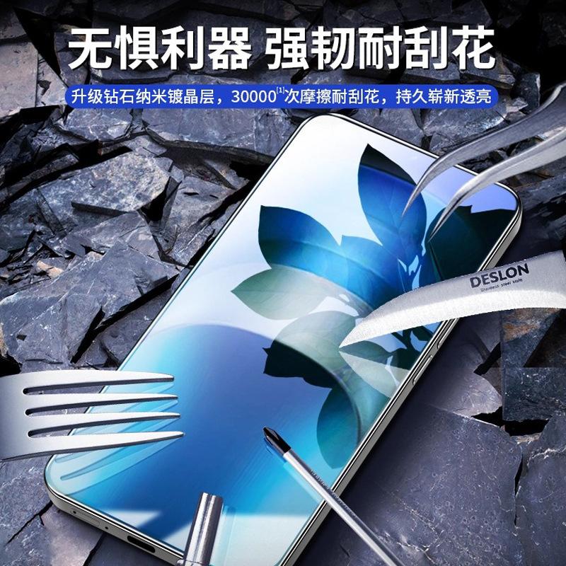 Applicable Vivoiqooneo1 Tempered Film Neo1pro Anti-fingerprint No White Edge Neo1spro Anti-privacy Mobile Phone Film