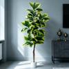 Goldene Ficus-Gel-beschichtete Kunstbaumäste für Blumenarrangements und Landschaftsdekoration