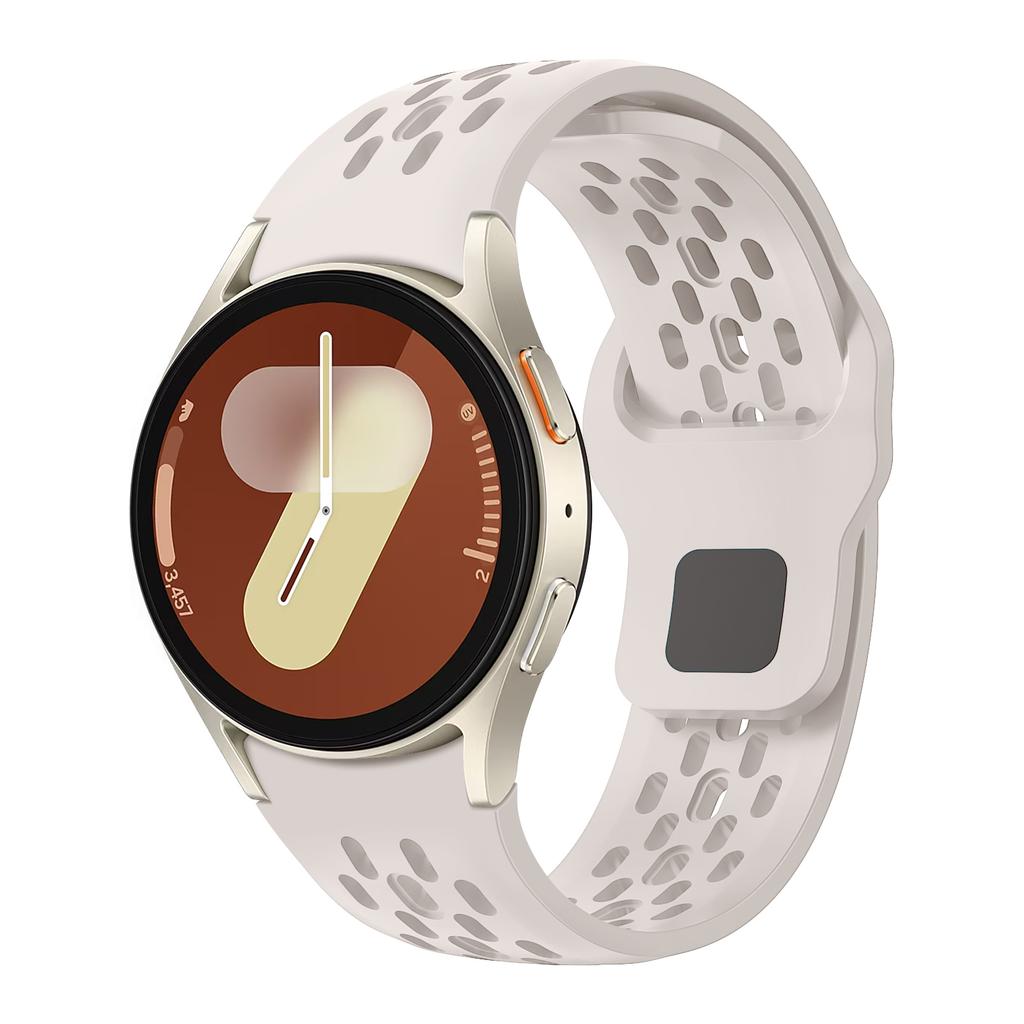 Dla Samsung Galaxy Watch 7 Pasek 4/5/6/FE/classic/Pro 44mm 40mm Sportowy pasek na nadgarstek Silikonowy correa Bransoleta Galaxy Watch 7 Pasek
