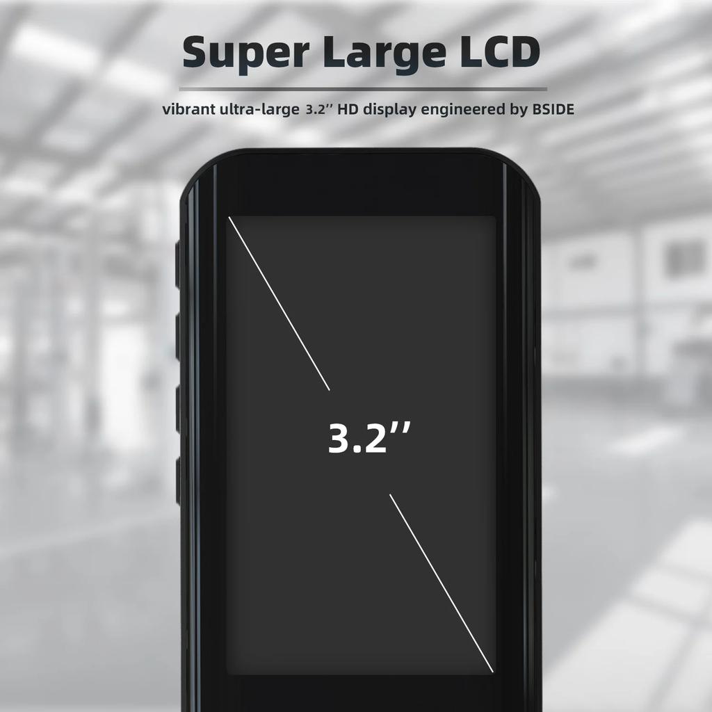 A10 Smart Digital Multimeter 9999 Counts USB Rechargeable AC/DC Voltmeter Capacitance Ohm Diode NCV Hz Live Wire Check Tester