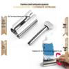 Waterproof Stainless Steel Toothpaste & Cleanser Squeezer with Lid – Ideal for Easy Use