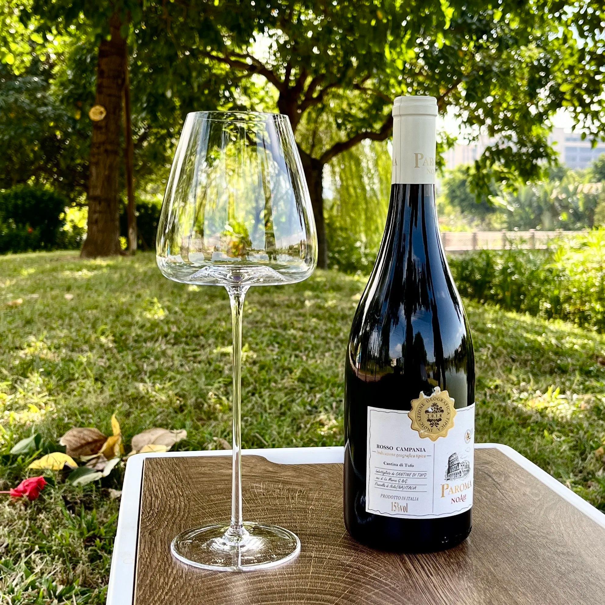800ml Large Very Thin Red Wine Glass Cup High-end Bordeaux Burgundy Champagne Glass White Wine Glass Cup Camping Wine Glass 650-800ml