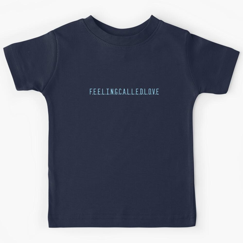 Feeling called love blue Kids T-Shirt 120