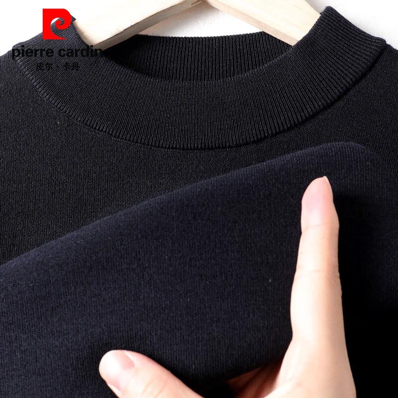 

Pierre Cardin Men s Thickened 100% Wool Half-Turtleneck Sweater 3XL 190/104A