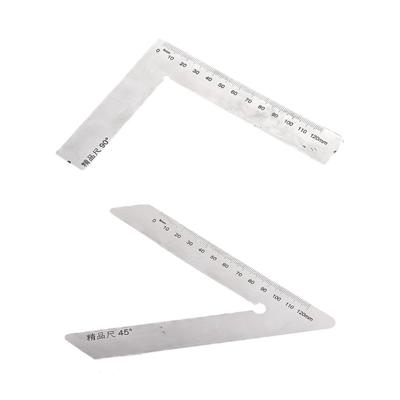 Größen- & Entfernungsmessung – Lineale & Winkel aus Metall