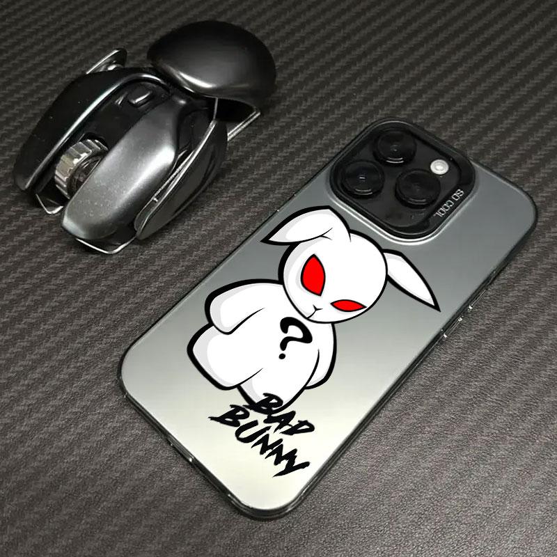 Bad-Bunny Love X100pre Coque For Apple iPhone 16 14 15 11 Pro Max Plus Case 12 13 Mini 16e Shockproof Phone Cover Bunnys