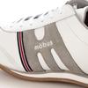 MOBUS und echtes Leder Casual Walking Current BASEL 23 0 Herren Damen Schuhe, Modell, (Weiß/Grau, Messpunkte, Zentimeter)