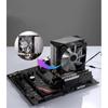 Tower CPU radiator colorful streamer 4 heat pipe temperature control  CPU Air Cooler