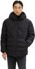 Демисезонная куртка Tom Tailor Regular Fit Pufferjacke mit Waffeloptik (1032484) black