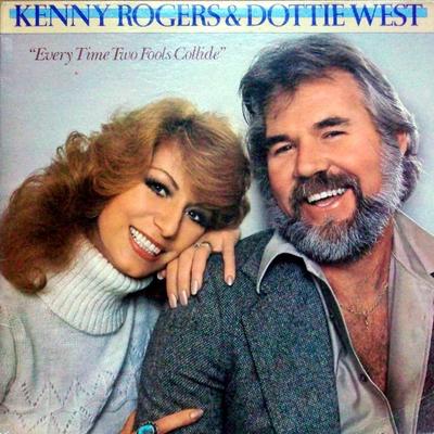 LP Record KENNY ROGERS & DOTTIE WEST - Every Time Two Fools Collide UAS30170 United Artists  1978 UK Folk Used