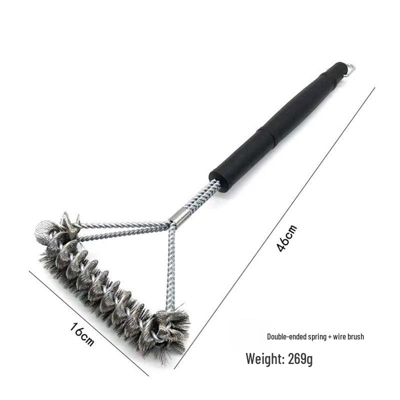 Stainless Steel BBQ Grill Cleaning Brush