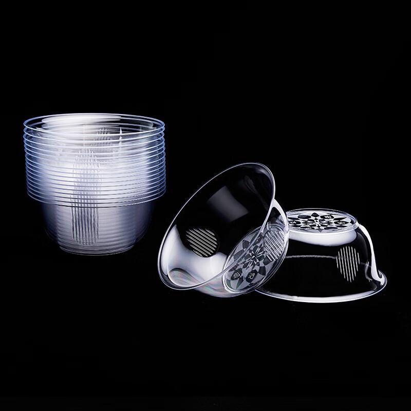 Jinyuan Disposable Crystal Bowls Set