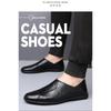 Men Breathable Casual Slip On Soft Sole Solid Color Business Daily Loafers
