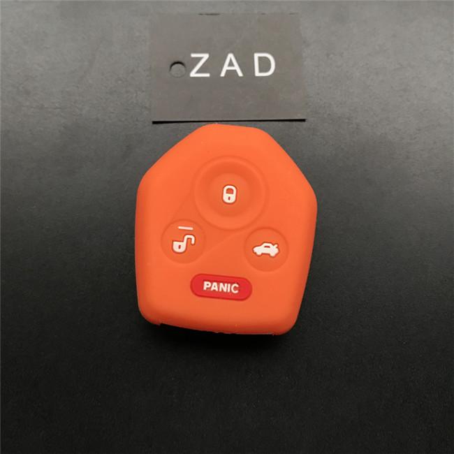 ZAD 4 buttons silicone car key case Shell cover For for Subaru Tribeca Forester WRX XV Outback Legacy Impreza Crosstrek
