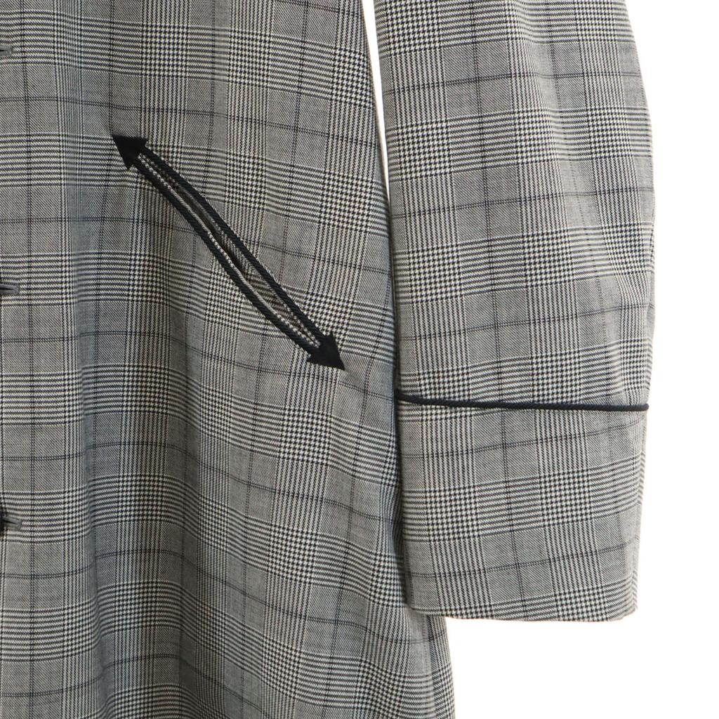 Thee Hysteric XXX made in Japan Glen check Chester coat S gray Men's Used