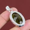 Faceted Peridot Pendant Original Gemstone Pendant Unique Jewelry Handmade Pendant 925 Sterling Silver Pendant Peridot Jewelry Wedding Gifts
