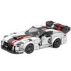 Non-Toxic 379Pcs City Racing Car Model Building Blocks Sport Vehicle Model Bricks Desktop Ornaments Kids Educational Toys Holiday Gifts