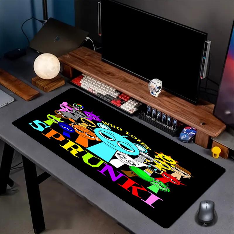 Sprunki Theme Mouse Pad, Non Slip Rubber Base, Multifunctional Office & Home Decor, Perfect for Workspace Personalization.