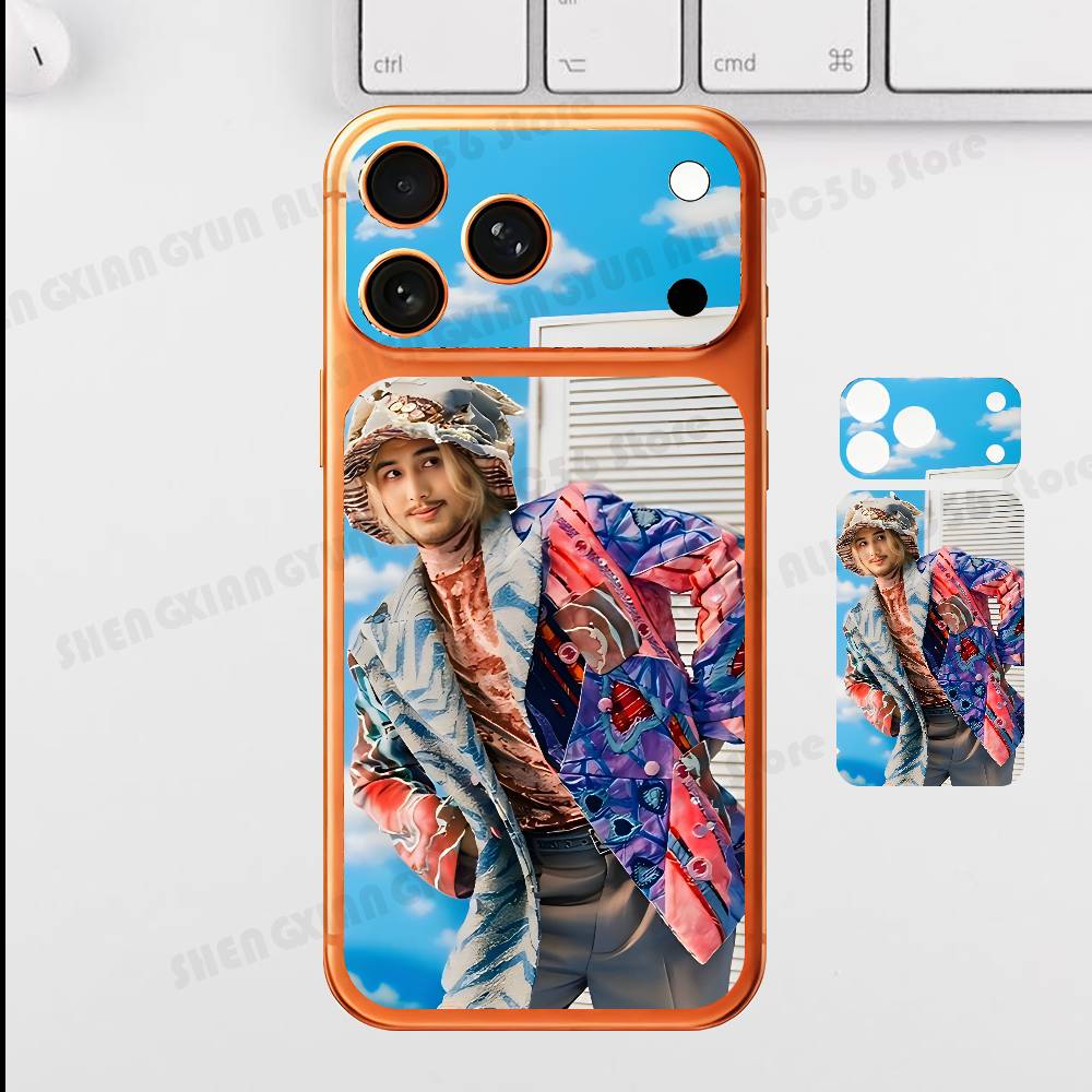 Sänger F-Fujii Kaze Schlichtes Aufkleber-Skin Für IPhone17 Pro ProMax Rückseitenfolie Abdeckung Wrap Kratzfest Langlebiger Aufkleber